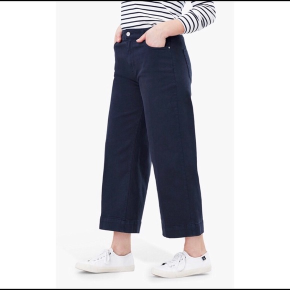 Joules Pants & Jumpsuits Joules Connie Wide Leg Cropped Pants